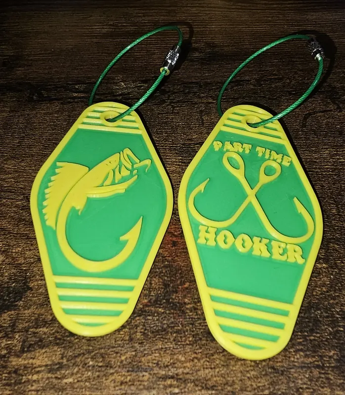Custom Keychain - Personalized 3D printed keychain